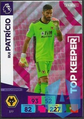 2020-21 Panini Adrenalyn XL English Premier League Top Keeper Rui Patricio #377